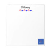 Stationär Notizblock (Vorderseite)