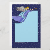 Stationär - Weihnachtsengel Briefpapier (Vorne/Hinten)