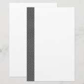 Stationäre abstrakte optische Punkte Briefpapier (Vorne/Hinten)