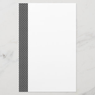 Stationäre abstrakte optische Punkte Briefpapier