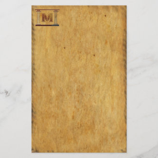 Stationäre alte Welt Briefpapier