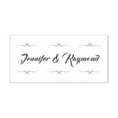 Stationäre Briefmarke aus Ehering-Eiskautschuk Permastempel (Design)