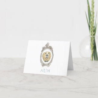 Stationäre Goldene Retriever Ankündigung