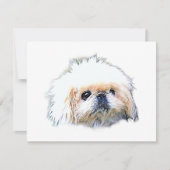 Stationäre, leere Mitteilungskarten mit Marcus (Vorderseite)