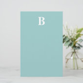 Stationäre Monogramm Briefpapier (Stehend Vorderseite)