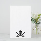 Stationäre Piraten Briefpapier (Stehend Vorderseite)