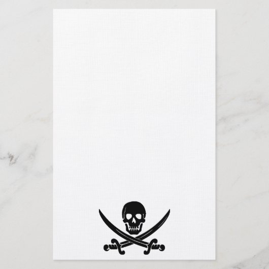 Stationäre Piraten Briefpapier (Vorderseite)