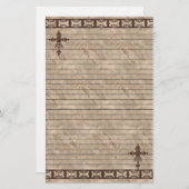 Stationäre Rost Briefpapier (Vorne/Hinten)