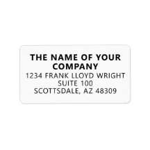 Stationäre Rücksendeadresse für Unternehmen