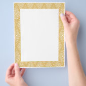 Stationärer Flyer für Papierdrucker (Hand)