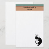 Stationäres Kokopelli Briefpapier (Vorne/Hinten)