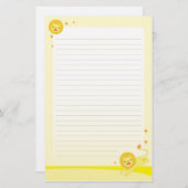 Stationäres Papier des niedlichen Löwes des (Vorne/Hinten)