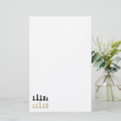 Stationäres Schach Briefpapier (Stehend Vorderseite)