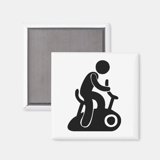 Stationarrad Magnet (Vorderseite/Rückseite)