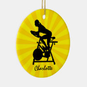 Stationary Bike Design Keramik Ornament (Rechts)