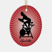Stationary Bike Design Keramik Ornament (Rechts)