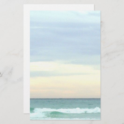 Stationary Destin Ocean Briefpapier (Vorne/Hinten)