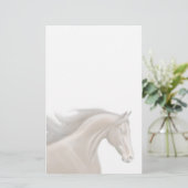 Stationary Thoroughbred Briefpapier (Stehend Vorderseite)