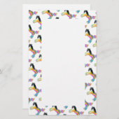 STATIONERIE, Pop Art PORSES Briefpapier (Vorne/Hinten)