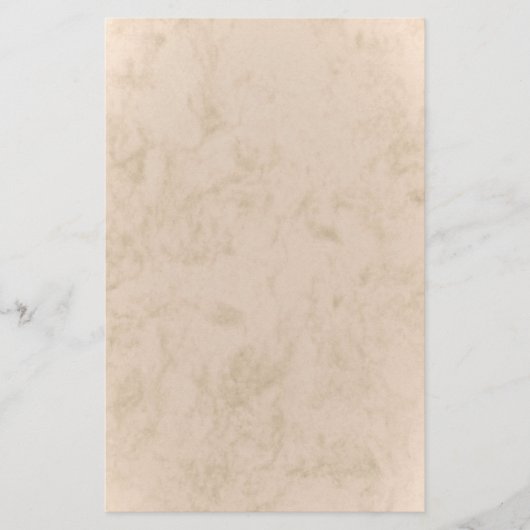 stationery beige marbled briefpapier (Vorderseite)