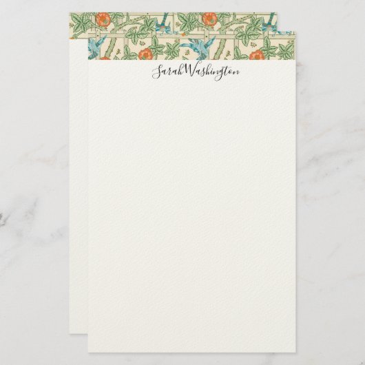 Stationery Briefpapier (Vorne/Hinten)