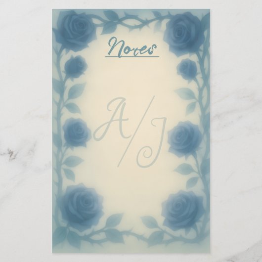 Stationery Briefpapier (Rückseite)