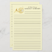 Stationery Briefpapier (Vorne/Hinten)