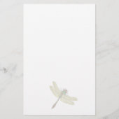 Stationery der Restmuffe und Libellen Briefpapier (Rückseite)