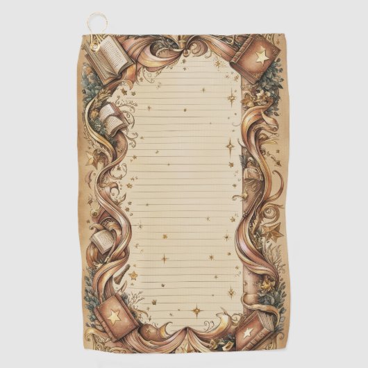 Stationery Golf Handtuch (Vorderseite)