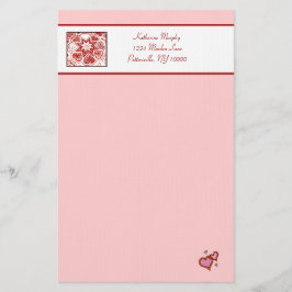 Stationery "Mein Herz" Briefpapier