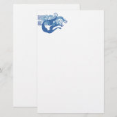 Stationery Mermaid Briefpapier (Vorne/Hinten)