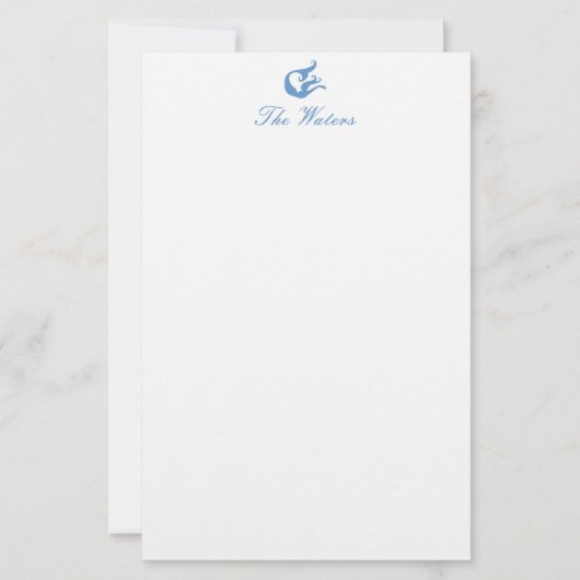 Stationery Mermaid Briefpapier (Vorderseite)