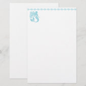 Stationery Mermaid Briefpapier (Vorne/Hinten)
