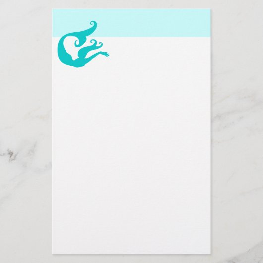 Stationery Mermaid Briefpapier (Vorderseite)