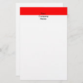 Stationery mit der Flagge Indonesiens Briefpapier (Vorne/Hinten)