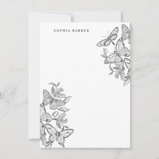 Stationery Mitteilungskarte (Vorderseite)