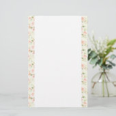 Stationery Paper Blush-Rose Briefpapier (Stehend Vorderseite)
