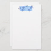 Stationery Paper Starfish Briefpapier (Vorne/Hinten)