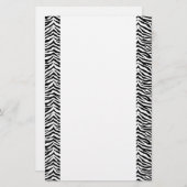 Stationery Paper-Zebra Briefpapier (Vorne/Hinten)
