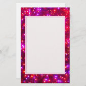 Stationery "Rosy Sparkle" Briefpapier (Vorne/Hinten)