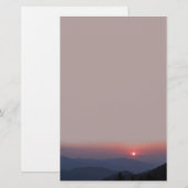 stationery sunset briefpapier (Vorne/Hinten)