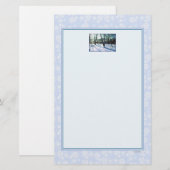 Stationery "Winter Wonderland" Briefpapier (Vorne/Hinten)