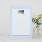 Stationery "Winter Wonderland" Briefpapier (Stehend Vorderseite)