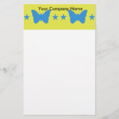 Stationery with Flag of Bady Bassitt, Brazil Briefpapier (Vorderseite)