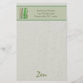 Stationery "Zen Bamboo" Briefpapier
