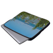 Stationiert bei Mackinac Laptopschutzhülle (Vorne Knopf)