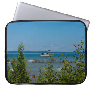 Stationiert bei Mackinac Laptopschutzhülle