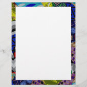 Stationierung an farbenfrohen, kollaborierten Gren (Vorderseite)