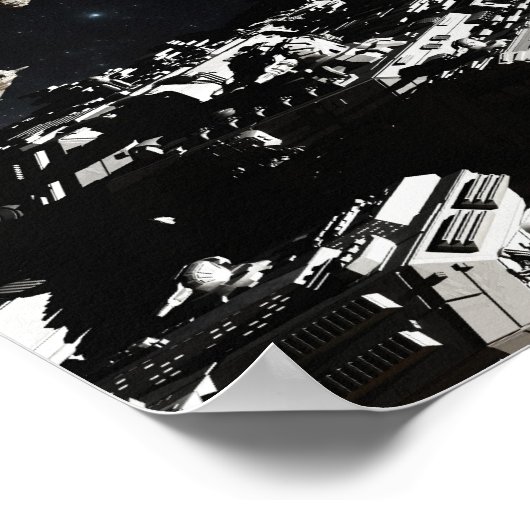 Stationierung der Flotte II Poster (Ecke)