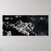 Stationierung der Flotte II Poster (Vorne)